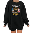 thumbnail image 1 of Women Casual Jesus Is Coming Back Graphic Tee Christian Religious T Shirt Top Inspirational Gold Round-neck long-sleeved Black S-3XL, 1 of 6