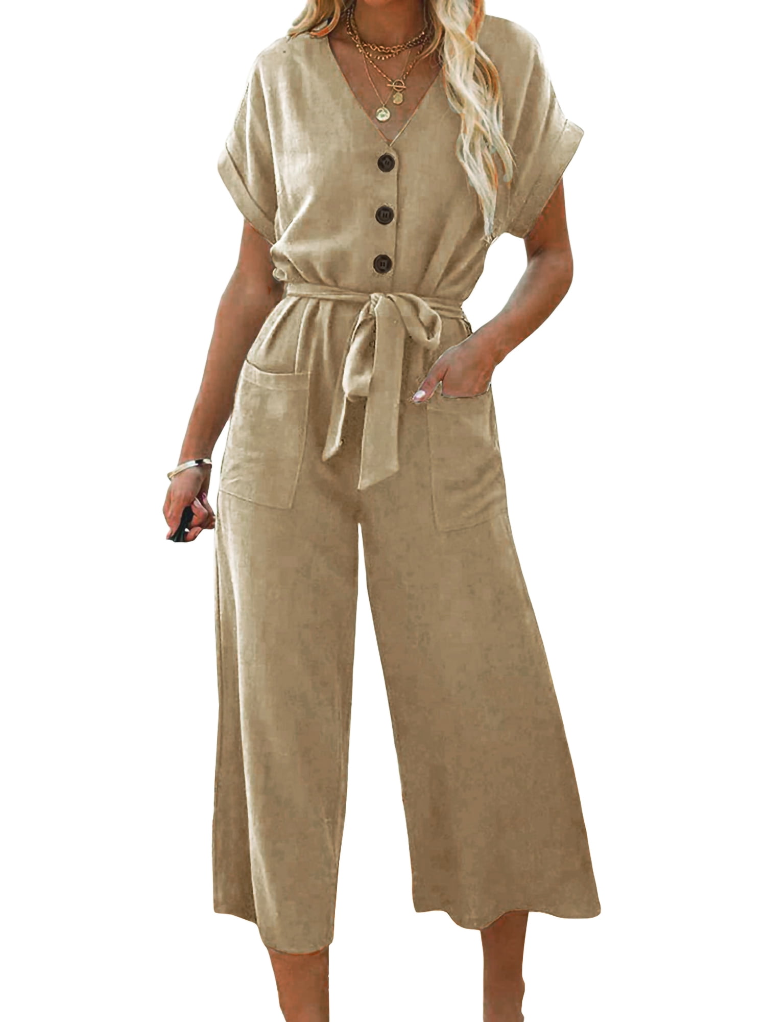 試着のみ★ FOLD TUCK WIDE ROMPERS Amazon.com: ECDAHICC Women's Strapless Tube Top Rompers