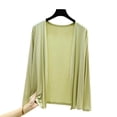 thumbnail image 1 of Women Casual Lightweight Open Front Cardigans Long Sleeve Cardigans Dusters Summer Sun Protection Outfits, 1 of 5