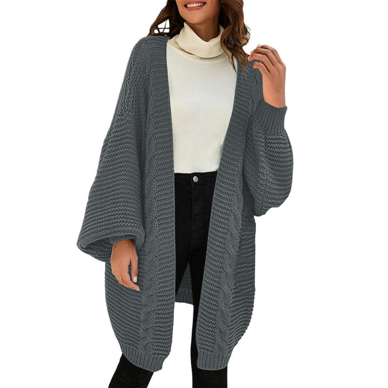 Thin plus top size cardigan