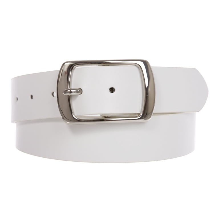Women Casual PU Leather Dress Belt With Square Single Prong  display picture 2