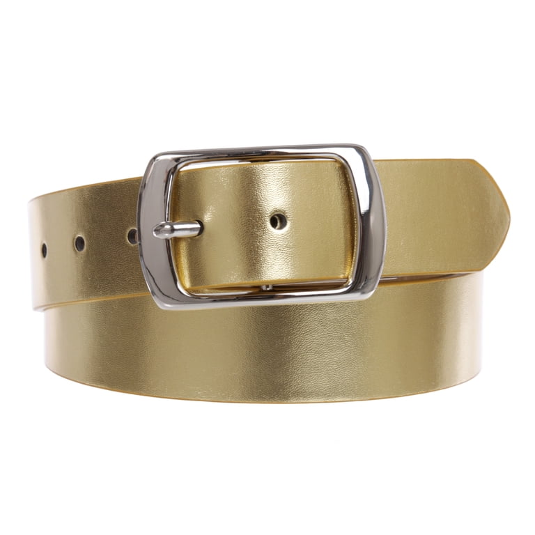 Women Casual PU Leather Dress Belt With Square Single Prong  display picture 1