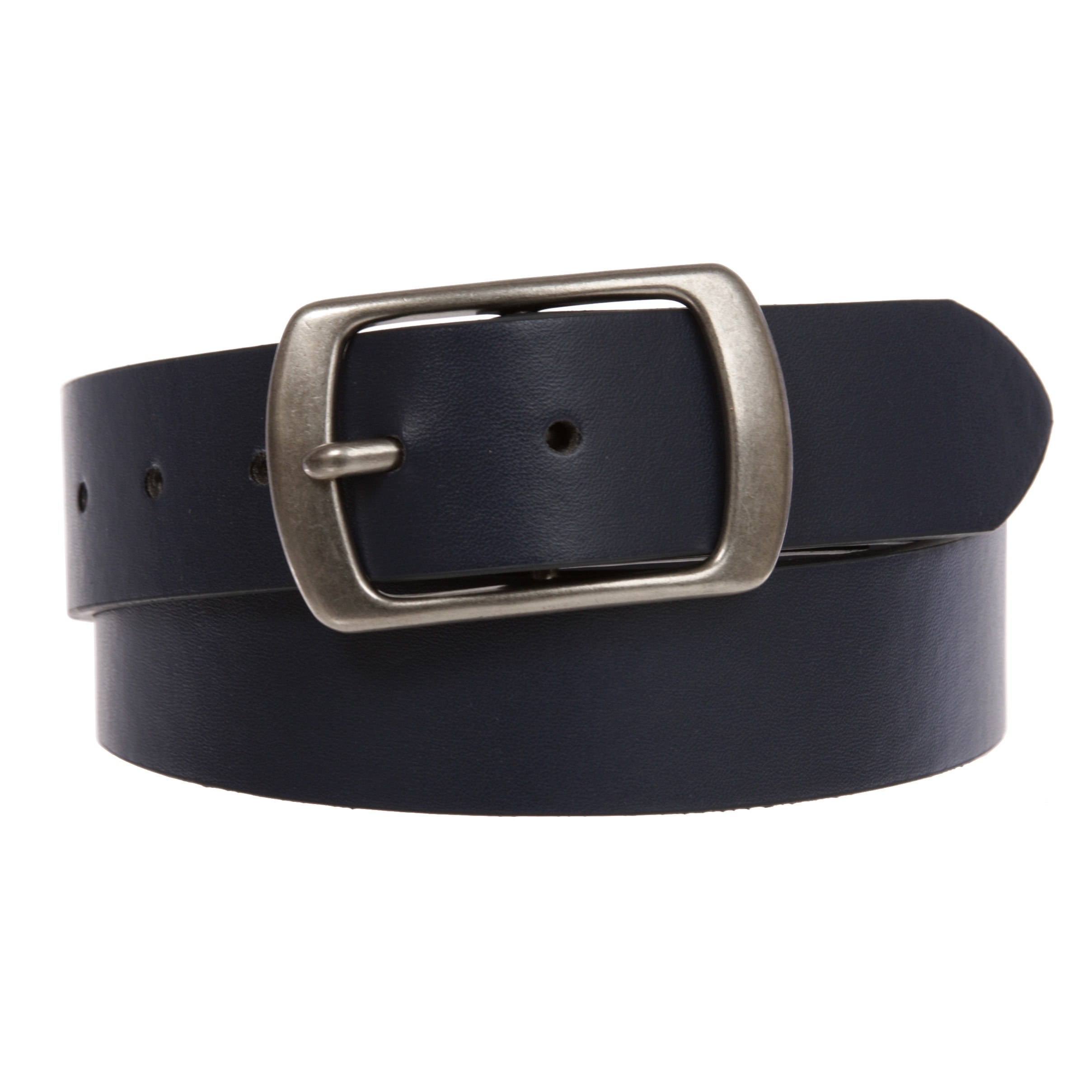 Women Casual PU Leather Dress Belt With Square Single Prong 