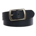 thumbnail image 1 of Women Casual PU Leather Dress Belt With Square Single Prong Buckle, 1 of 2