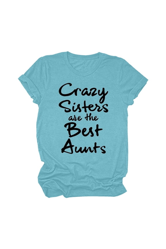 Women Casual Printing Short Sleeve Tops Blouse Round Neck Casual Tee Tunic Shirts Shirt Juniors Pack of Turtle Neck Top for Women Womens Top Extra Long Womens Turtleneck Long Sleeve Running Shirts