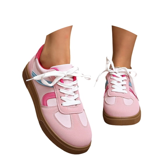 Women Casual Shoes Casual Platform Sneakers Fashion Color Design Comfortable Walking Shoes For Everyday Wear ,Us Size:9