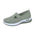 thumbnail image 1 of Women Casual Shoes Slip On Shoes Flat Footwear Daily Shoes Soft Breathable Sole Comfortable For Casual Wear ,Us Size:5.5, 1 of 9