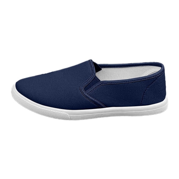 Women Casual Shoes Solid Color Lace Up Canvas Sneakers Flat Comfortable Unisex Footwear For Couples ,Us Size:9.5