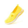 thumbnail image 1 of Women Casual Shoes Summer Mesh Casual Shoes Non Slip Sports Shoes Round Toe Slip On Footwear Breathable For All Daily Occasions ,Us Size:8.5, 1 of 9