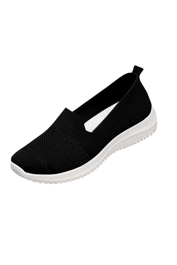 Women Casual Shoes Wedge Shoes for Women Lightweight Comfortable Slip-On Espadrilles