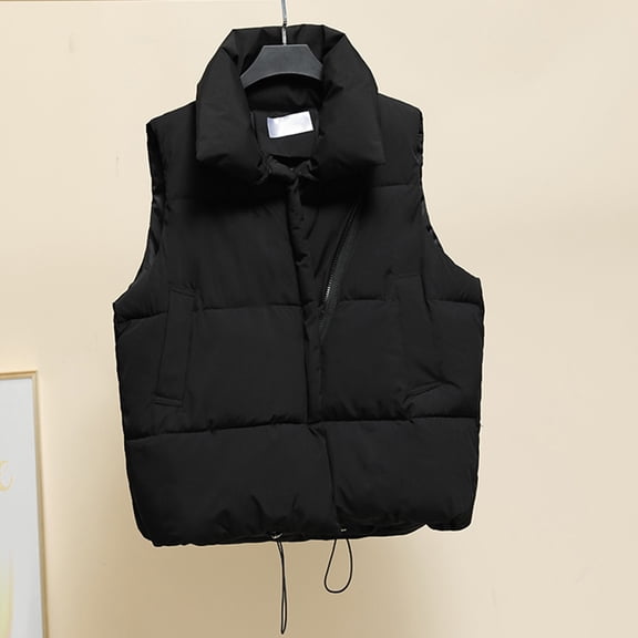Women Casual Solid Coat Hooded Vest Zipper Pocket Loose Sleeveless Jacket Coat Horseback Riding Jackets for Women Ladies Coats Vest for Men And Women Womens Lined Flannel Plaid Tailo Jacket Battery