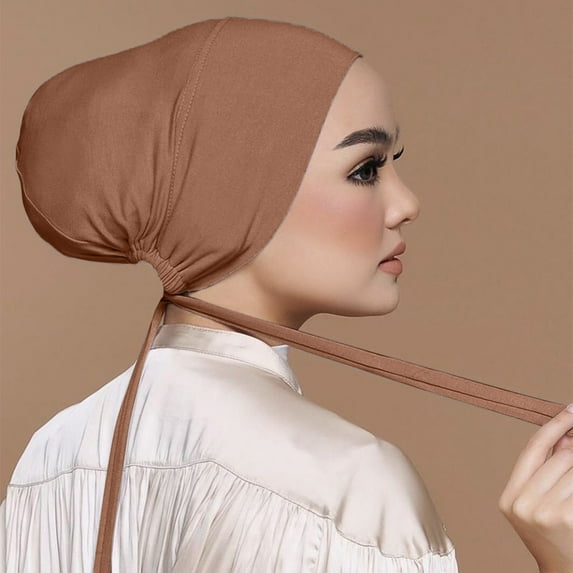 Women Casual Solid Color Multicolor Elastic Bandage Lace up Bottom Hijab Hire Band Sports Sweatband Sparkly Sweat Bands Top Knot Headband for Women Workout Sweat Bands Men Hair Bands for Man