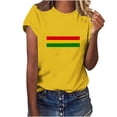 thumbnail image 1 of Women Casual T Shirt Graphics T-Shirt Round Neck Short Sleeve T Shirts, 1 of 4