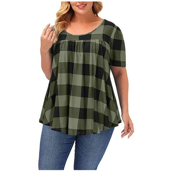 Women Casual Tops And Blouses Women Blouses Elegant Casual Plus Size Womens T Shirts Loose Fit Cotton Women Slim Fit Basic Tees Skinny Crop Drop Shoulder Longline Clearance Orders