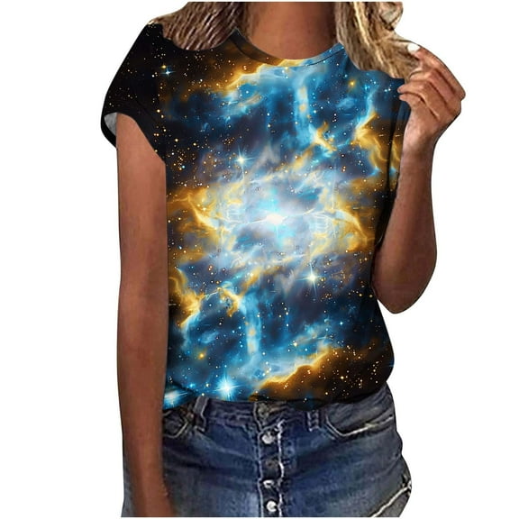 Women Casual Tops Work Out Shirts Gym Loose Plus Generic Womens Tops