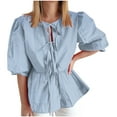 thumbnail image 1 of Young adult fashion Women Casual Tops Trendy Ladies Tops And Blouses Dressy Red Shirts for Women Crop Womens Workout Top Womens Fashion Tops Orders, 1 of 6