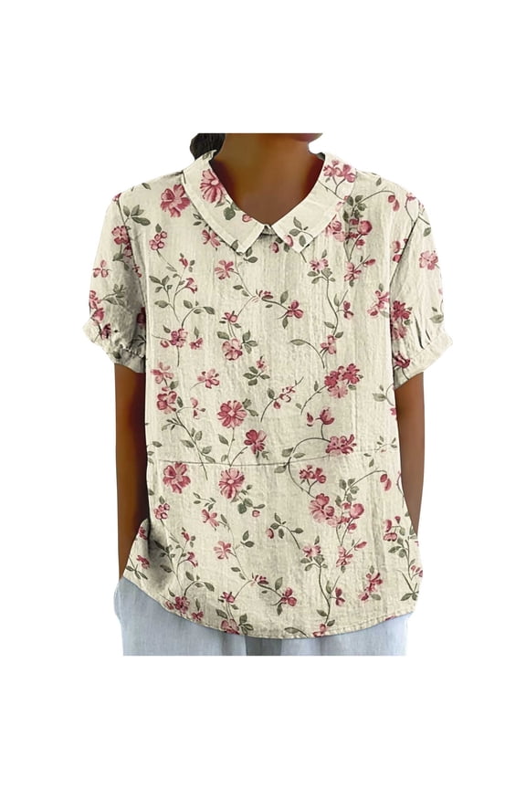 My Items Women Casual Tops V Neck Plus Size Blouses for Women 2X Tshirts Shirts Graphic Funny Sayings Sleeveless Tops For Women Dressy Short Sleeve Button Up Shirts for Women Pattern Orders