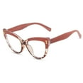 thumbnail image 1 of Women Cat Eye Anti-blue Light Reading Glasses 2.25 Classic Two-tone Trendy Readers +2.25, 1 of 7