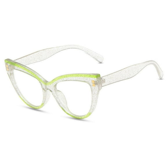 Women Cat Eye Anti-blue Light Reading Glasses 2.75 Classic Two-tone Trendy Readers +2.75