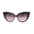 thumbnail image 1 of Women Cat Eye Oversized Fashion Black Sunglasses, 1 of 2