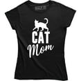 thumbnail image 1 of Women Cat Mom Hilarious Crazy Cat Lady Kittens Animal Pet Lover Humor T-Shirt, 1 of 4