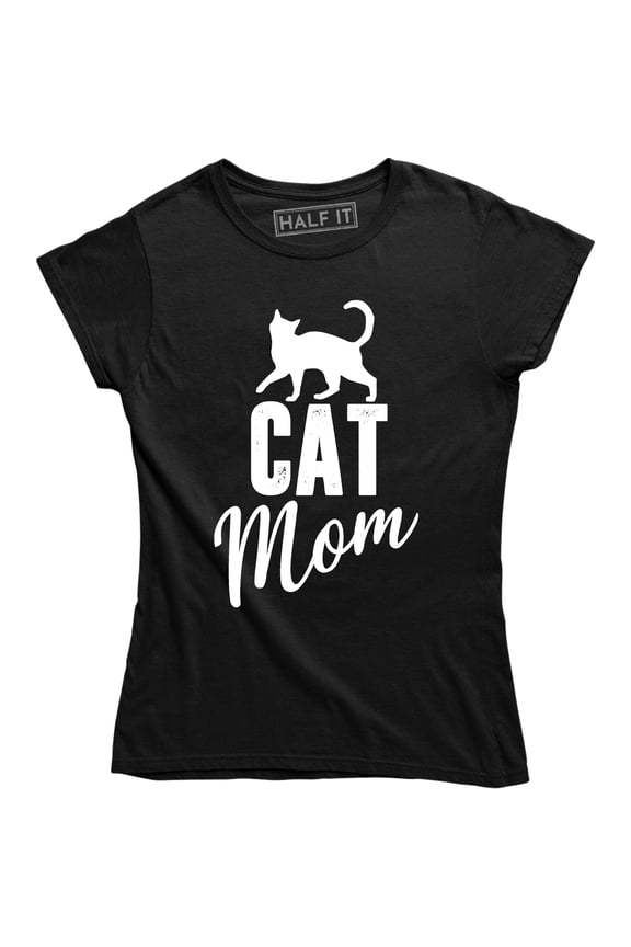 Women Cat Mom Hilarious Crazy Cat Lady Kittens Animal Pet Lover Humor T-Shirt