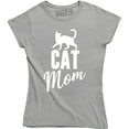 thumbnail image 1 of Women Cat Mom Hilarious Crazy Cat Lady Kittens Animal Pet Lover Humor T-Shirt, 1 of 4