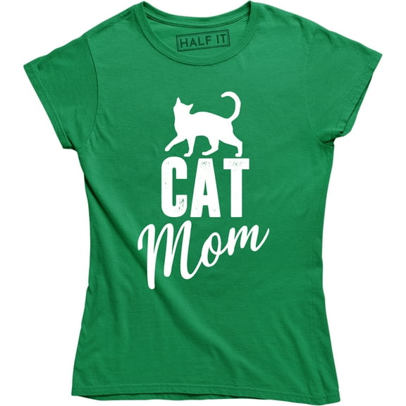 Women Cat Mom Hilarious Crazy Cat Lady Kittens Animal Pet Lover Humor T-Shirt