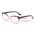 thumbnail image 1 of Women Cateye Progressive Reading Glasses - No Line or Bubble - Zero Power on Top Reader CR14 +1.75, 1 of 4