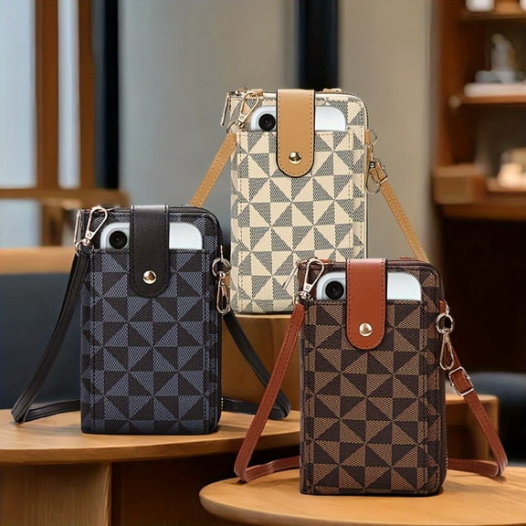 Women Cell Phone Purse Wallet Handbag Case Small Shoulder Bag Cross-body Pouch