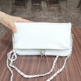 thumbnail image 1 of Women Chain Crossbody Bag Design Pu leather Lady Shoulder Purse Large Capacity Classic Black Fold Envelope Bag, 1 of 6