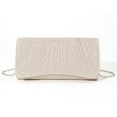 thumbnail image 1 of Women Chain Tote Handbag Envelope Clutch Shoulder Bag Evening Clutch (champagne), 1 of 10