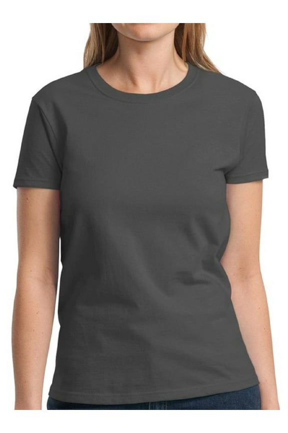 Women Charcoal T-Shirts Gildan Short Sleeve Basic Shirts - S M L XL 2XL 3XL - Single Shirt OR Pack of 6 OR Pack of 12 Gift for Mom Tee
