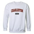 thumbnail image 1 of Women Charleston Cougars Mom Crewneck Fleece, White - Extra Large, 1 of 1