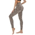 thumbnail image 1 of Women Cheetah Leopard Print Workout Leggings High Waist Stretchy Fitness Yoga Pants Trousers Bottoms Apparel Grey L, 1 of 6