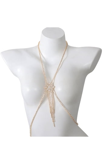 Body Jewelry Over Dress