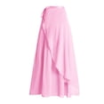 thumbnail image 1 of Women Chiffon Ballet Wrap Skirt Asymmetric Long Dance Skirt Skate Over Scarf Skirts Tutu Dance Skirt for Ballets Dance, 1 of 9