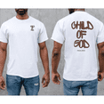 thumbnail image 1 of Women Child Of God Graphic Tee Top Short Sleeve Round Neck Commuting and Comfort Trendy T-Shirt White S-5XL, 1 of 4