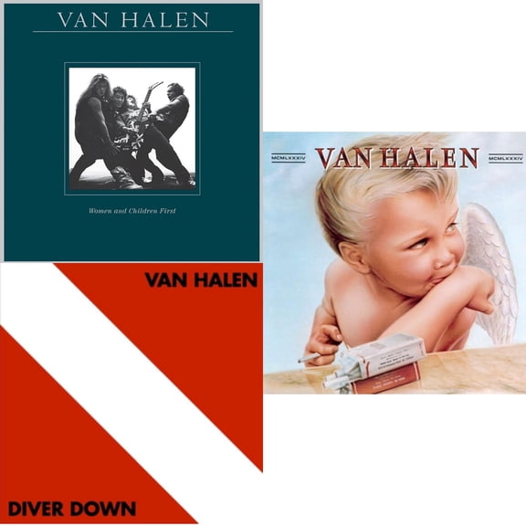 Women & Children First & Diver Down & 1984 [LP Vinyl Bundle]