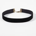 thumbnail image 1 of Women Choker Black Velvet Collar, Adjustable Length Velvet Classic Gothic Lace Choker Necklaces Fashion - #9, 1 of 1