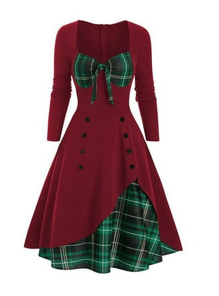 Christmas retro dress hotsell