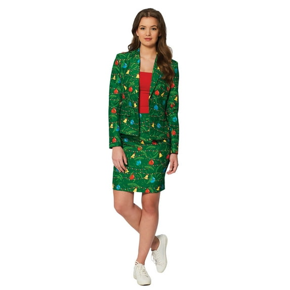 Women Christmas Green Tree 8