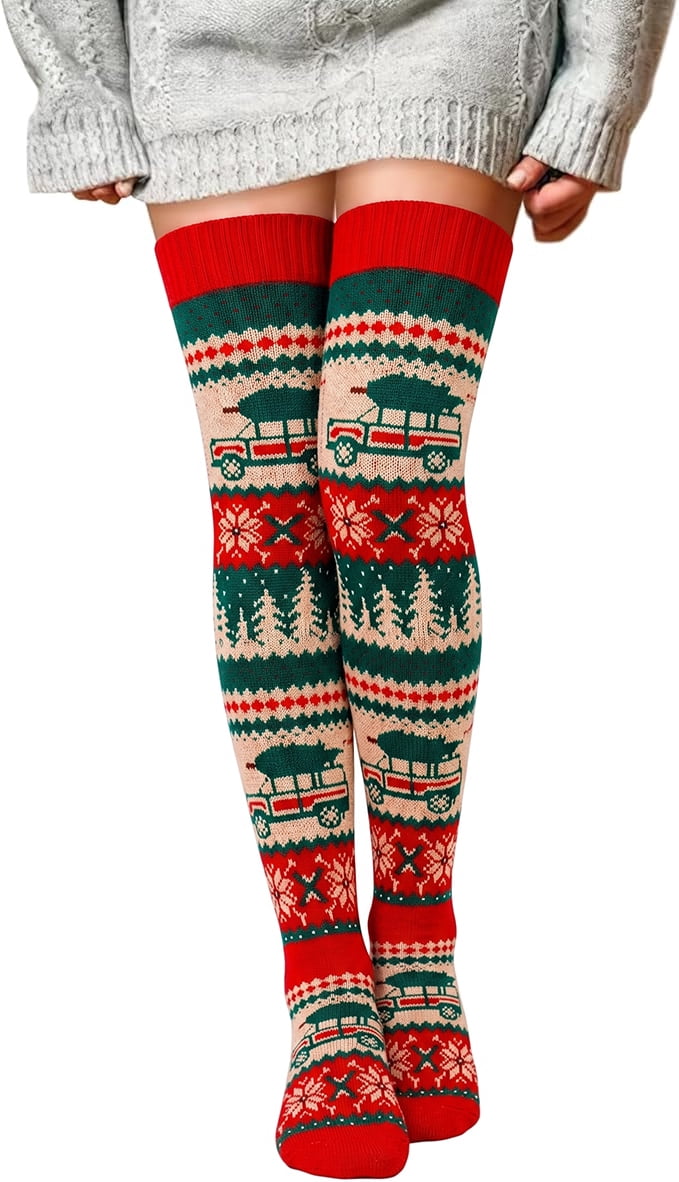 Customer reviews for Women Christmas Knitted Patterned Keep Warm ...