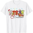 thumbnail image 1 of Women Christmas Nurse Practitioner Nurse Crew Stethoscope T-Shirt, 1 of 4