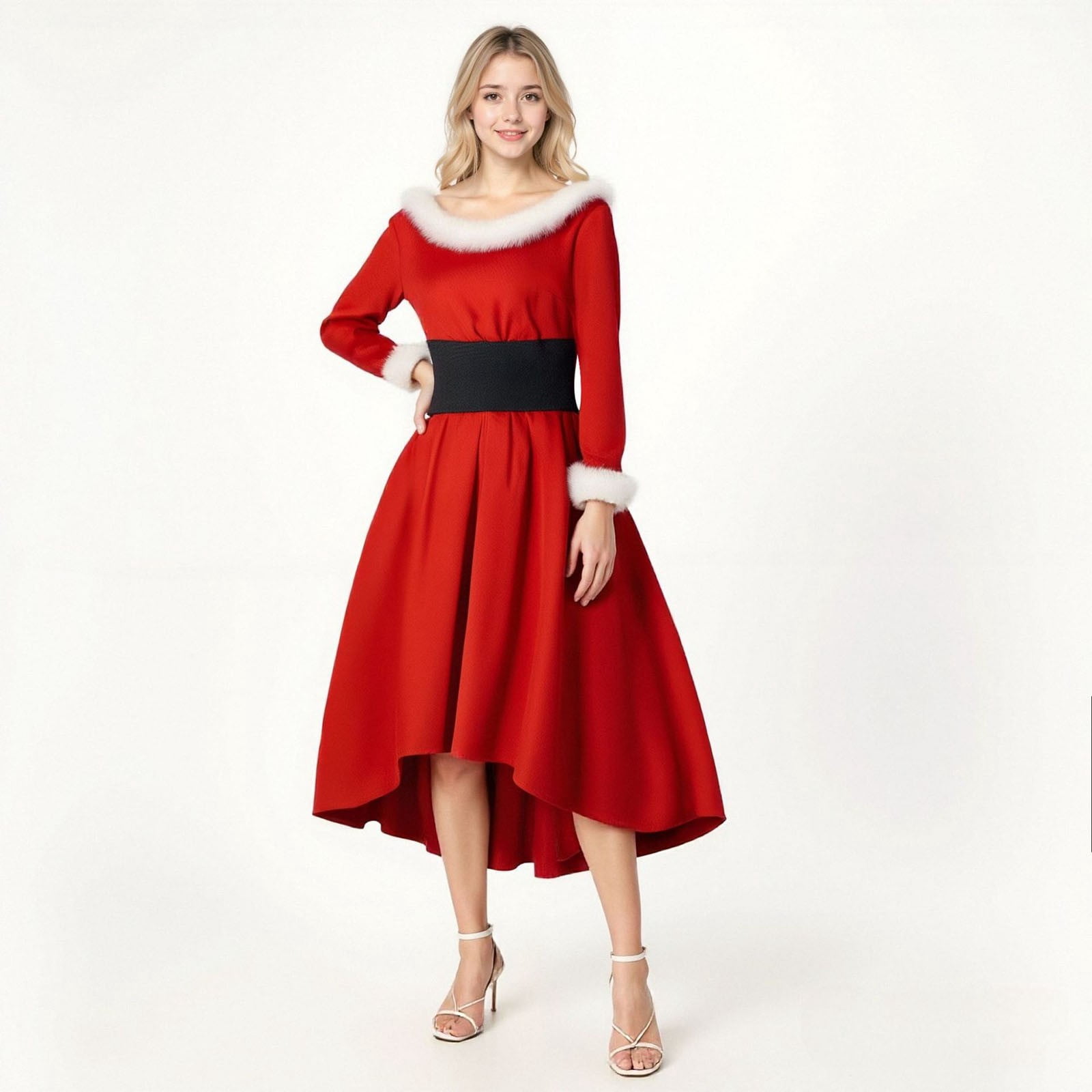 Women Christmas Party Dress for Holiday Festive Masquerade Events and — free download