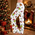 thumbnail image 1 of Women Christmas Print Lounge Pants Drawstring Soft Sleepwear Holiday Pajama Bottoms Comfy Homewear Trousers for Holiday Mornings, 1 of 6