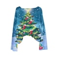thumbnail image 1 of Women Christmas Sweater Funny Xmas Pattern Holiday Knit Sweaters Oversized Cute Crewneck Pullover Tops, 1 of 5