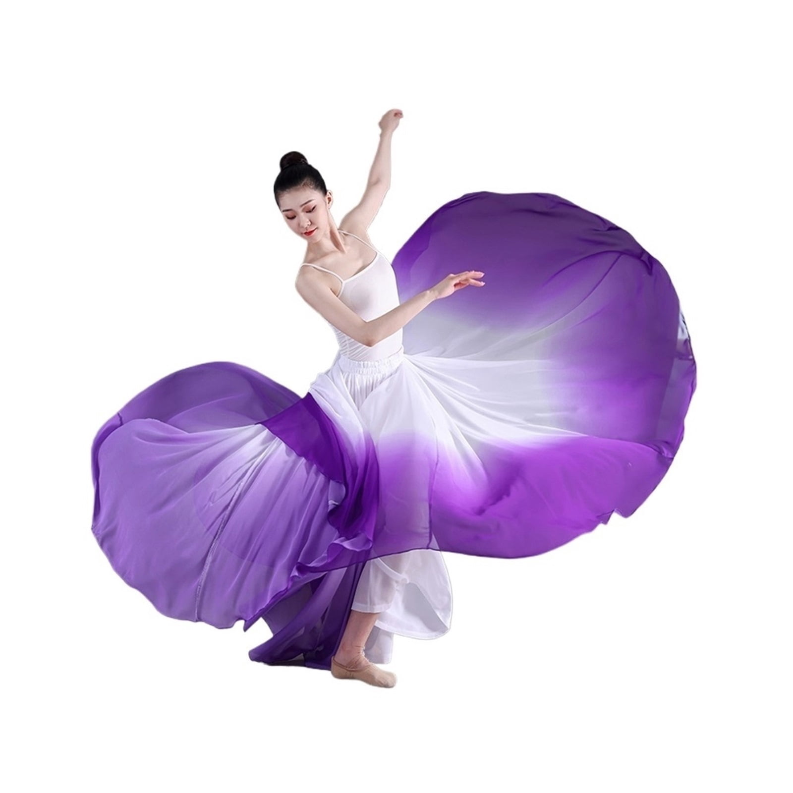 classical dance practice dress 2025 new classical dance qipao ink wash gradient gauze dress: han and tang dynasty style, unveiling