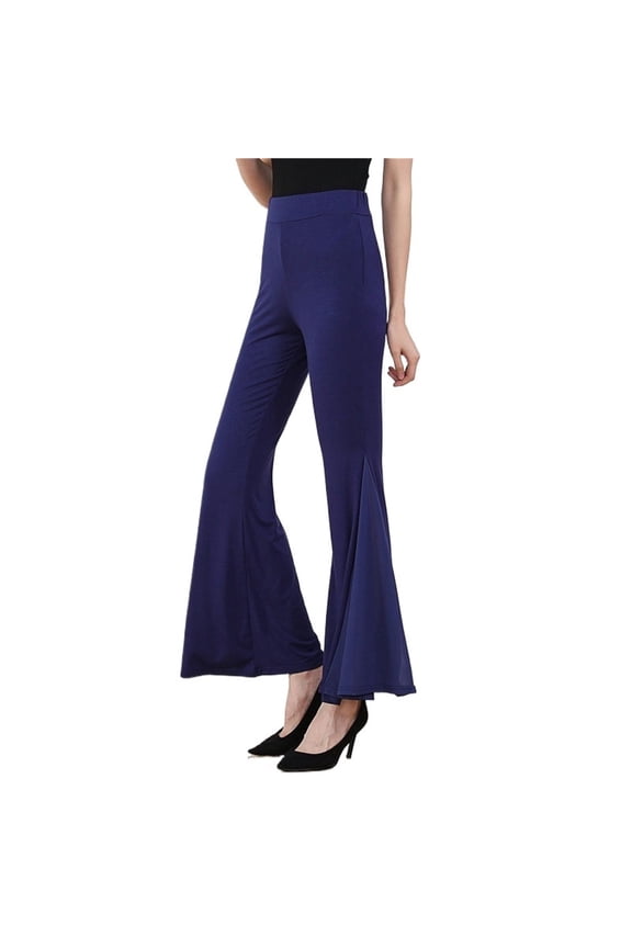 Women Classical Latin Dance Pant Flared Dancing Pant Flared Pants Training Ballroom Dance Pants For Women Belly Dance Trousers