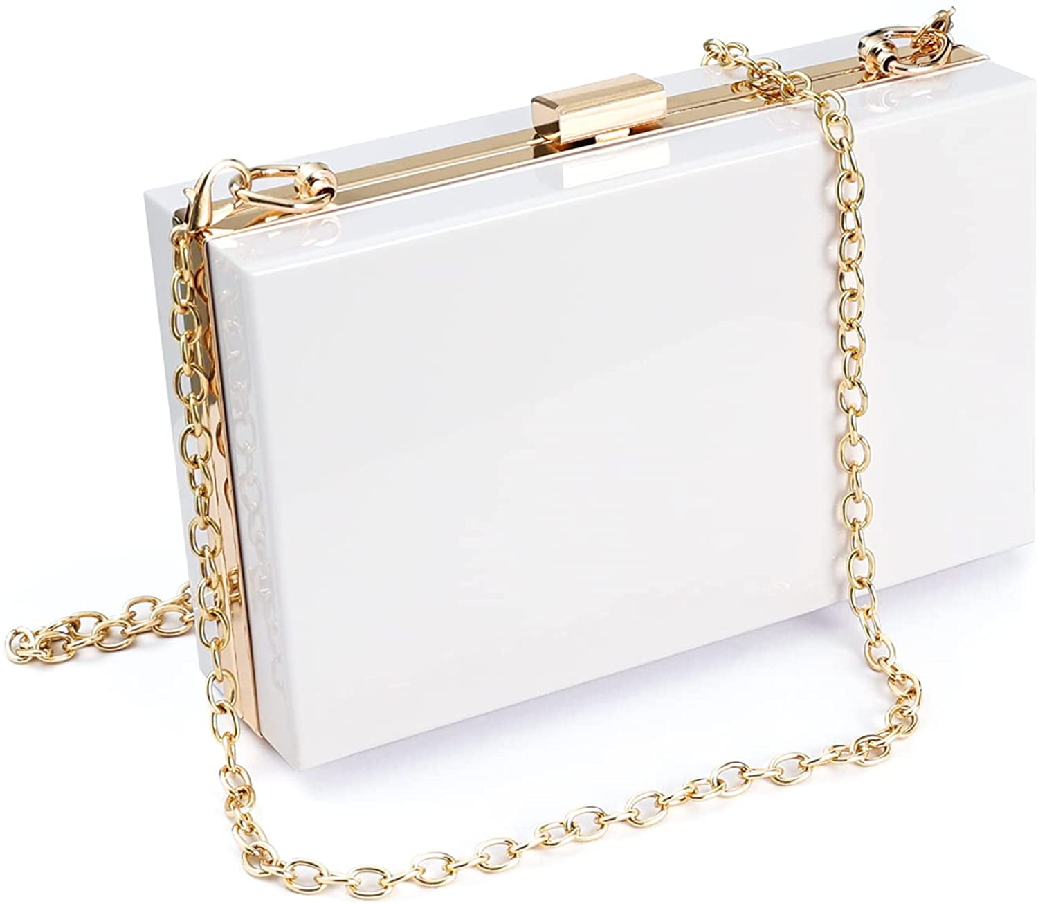 1pc Clear Acrylic Bag Chain 16.5” Purse Chain Strap Transparent